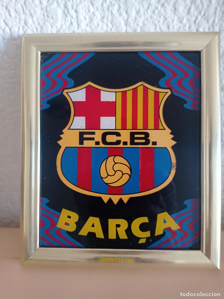 Sports collectibles: CUADRO ESCUDO BAR&Ccedil;A - F&Uacute;TBOL CLUB BARCELONA