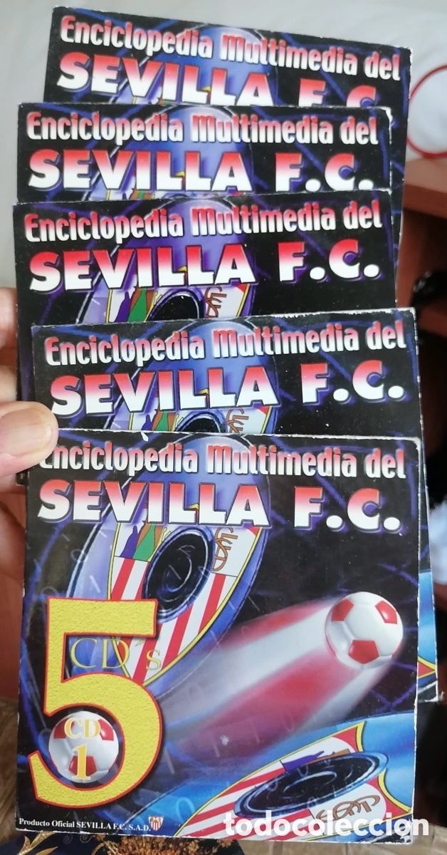 Sammelleidenschaft Sport: Enciclopedia Multimedia Sevilla F.C. - Coleccion Completa 5 CDs PC - Oficial