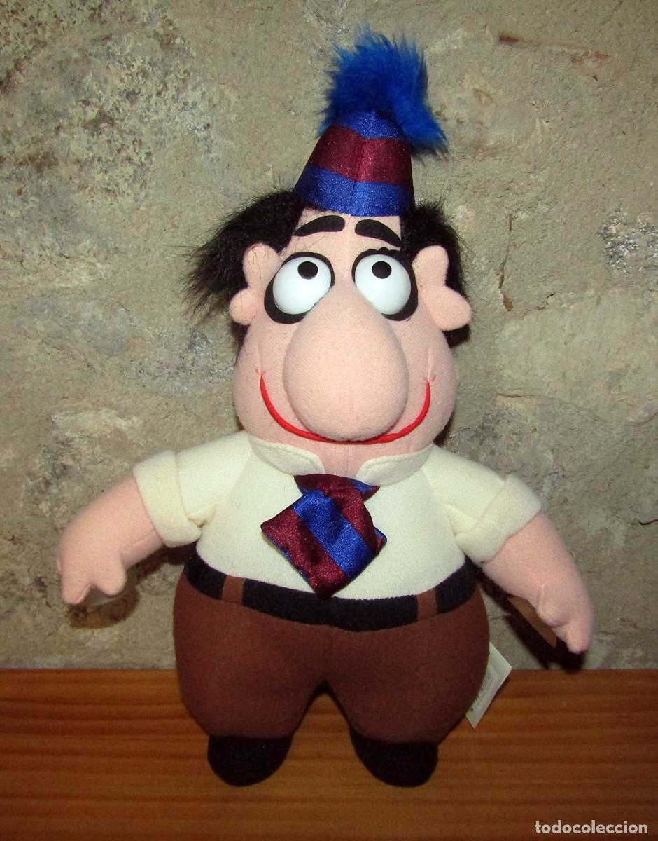 Coleccionismo deportivo: ANTIGUO MU&Ntilde;ECO PELUCHE DE JORDI CUL&Eacute; - 35cm - NUEVO Y CON ETIQUETA - FC BARCELONA FCB BAR&Ccedil;A