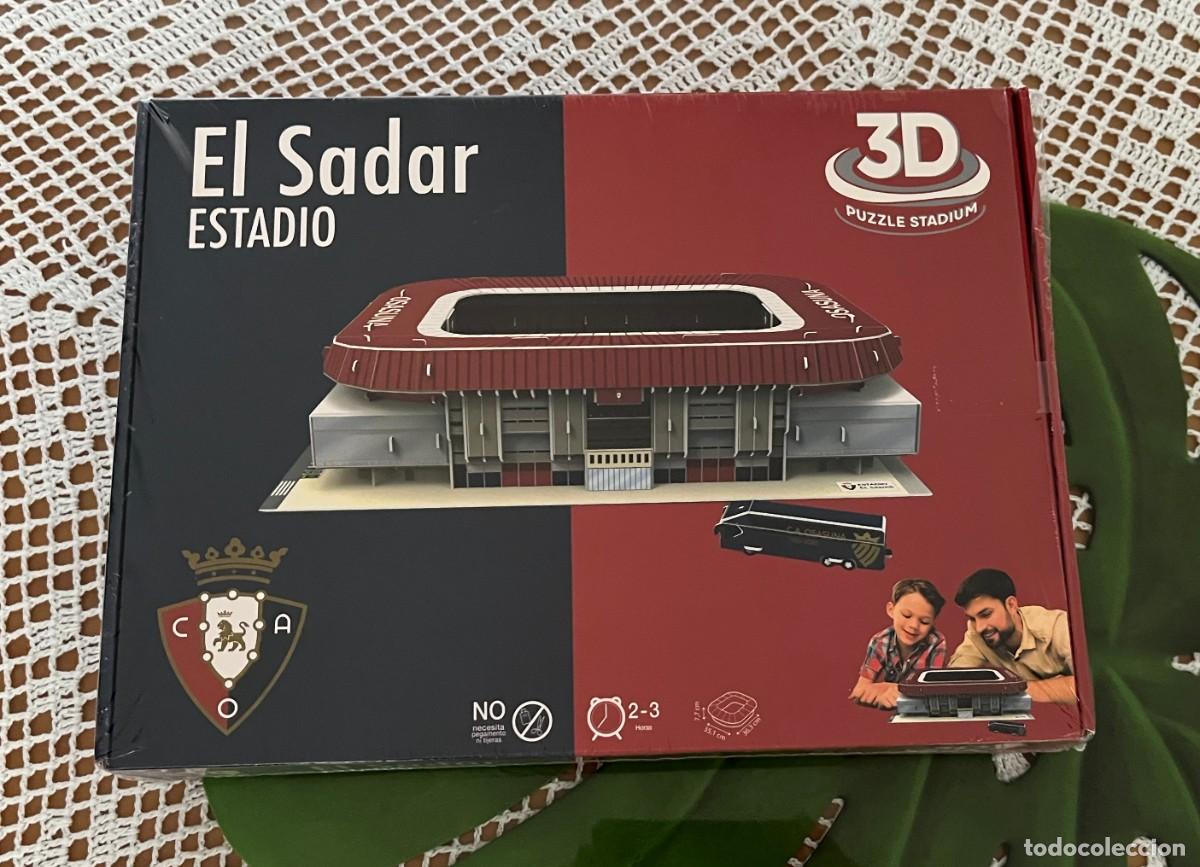 Coleccionismo deportivo: Estadio El Sadar Osasuna Puzzle 3D Stadium