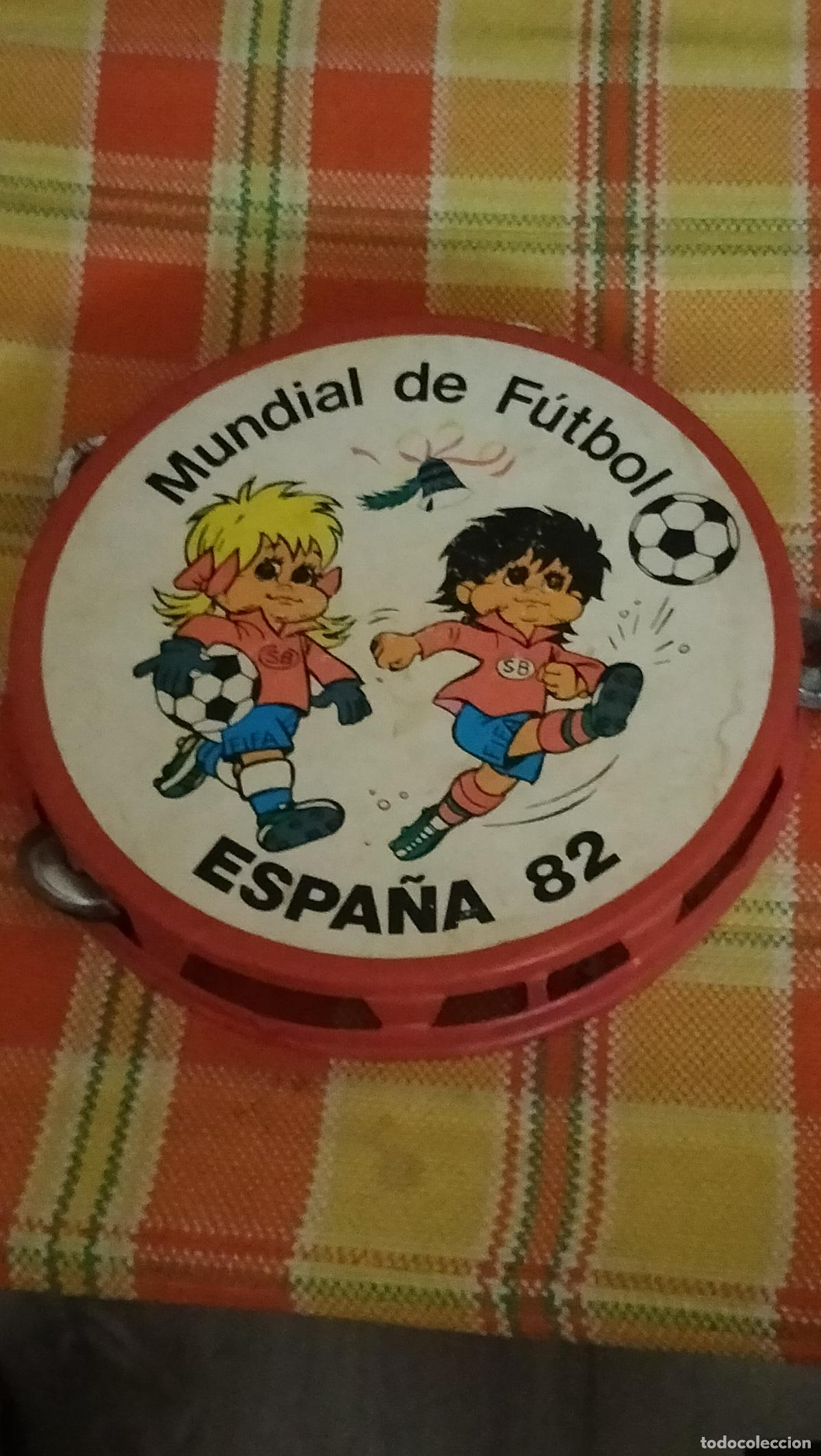 Coleccionismo deportivo: ANTIGUA PANDERETA MUNDIAL ESPA&Ntilde;A 82