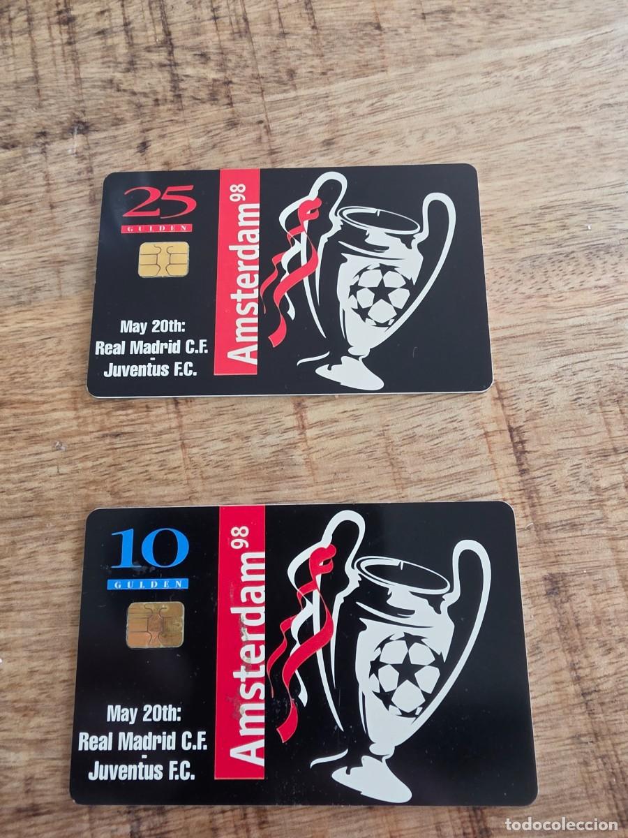 Coleccionismo deportivo: Champions League Final 1998 Real Madrid-Juventus Amsterdam