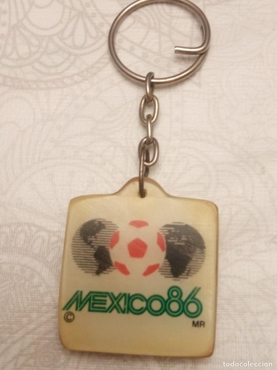 Coleccionismo deportivo: Llavero Mundial Mexico 1986