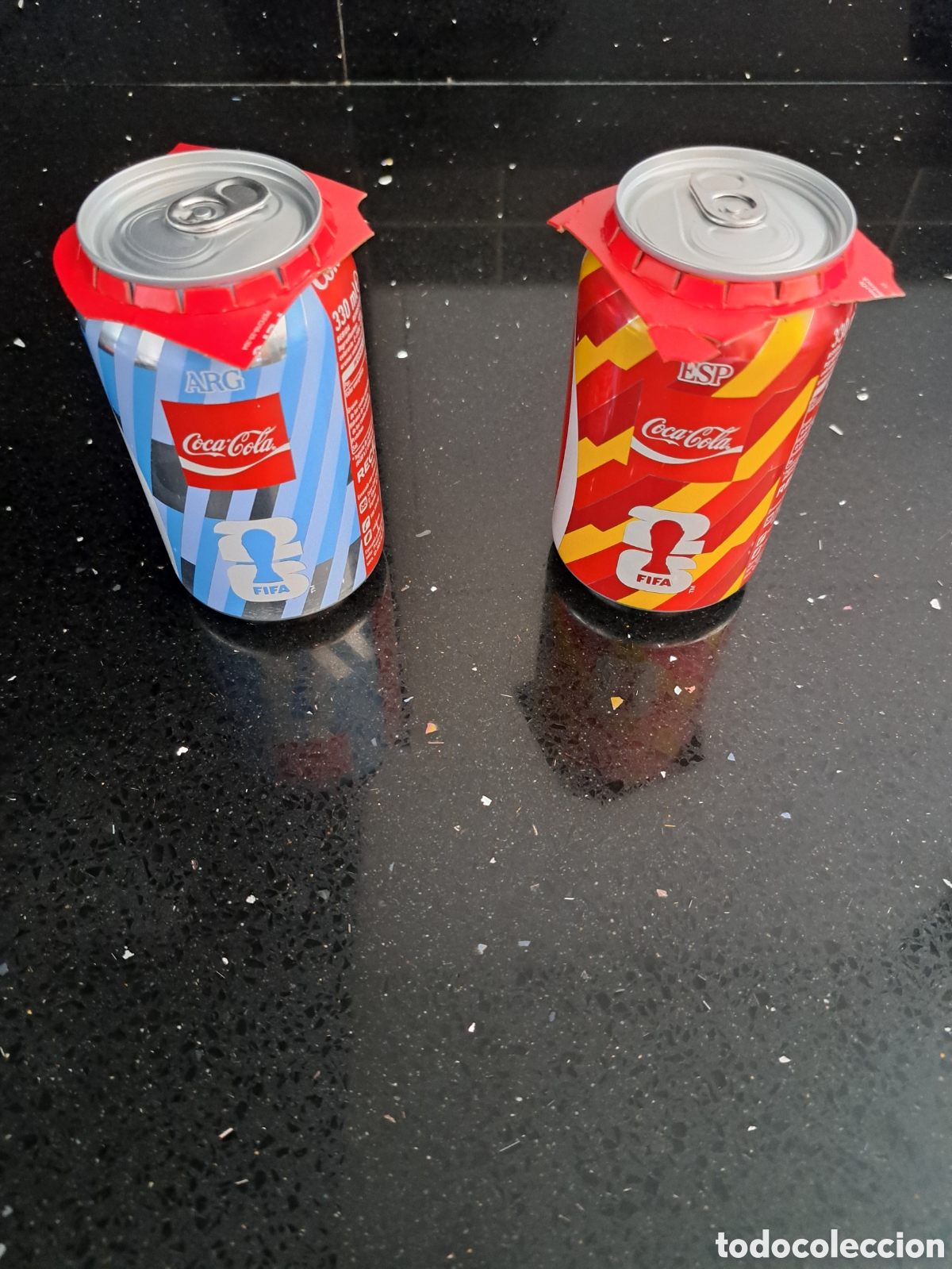 Coleccionismo deportivo: Latas Coca Cola Mundial 2026