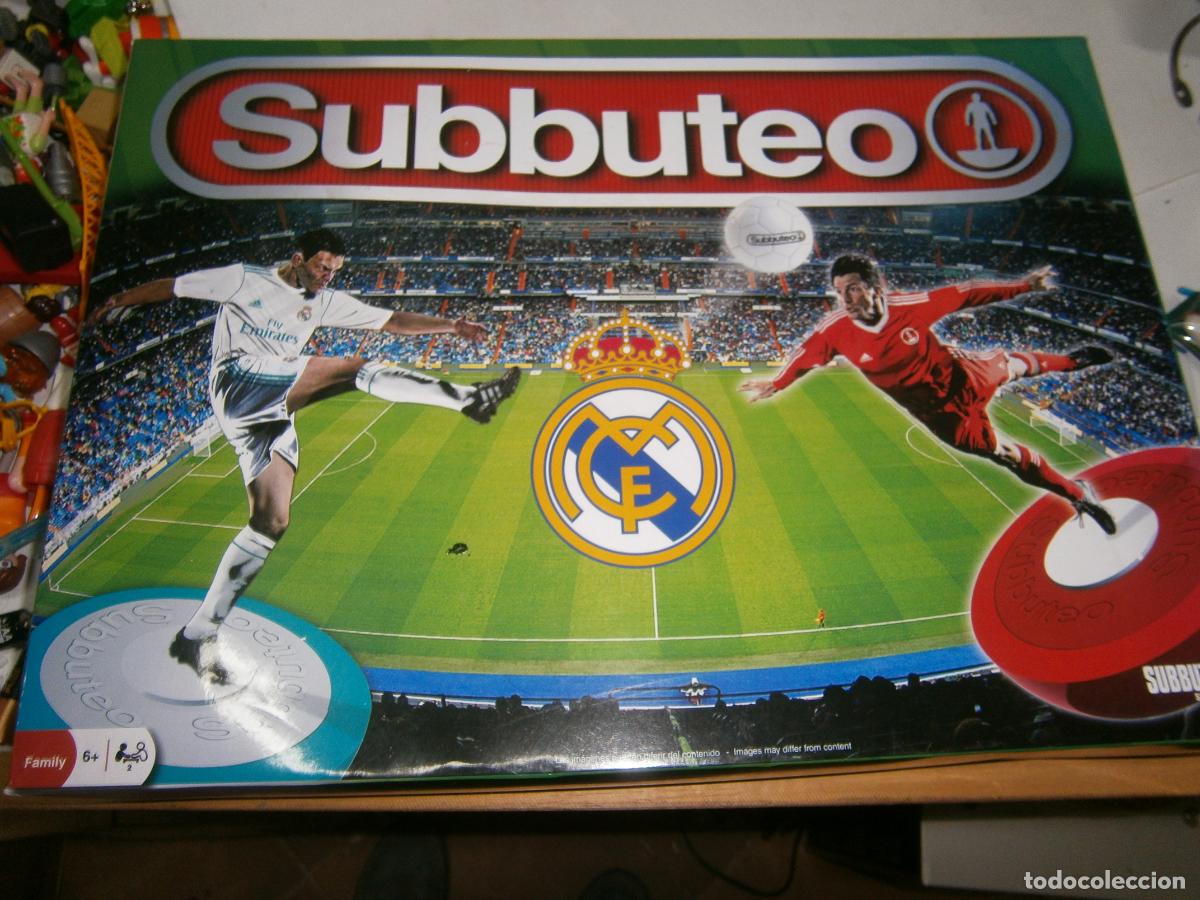 Colecionismo desportivo: ANTIGUO JUEGO DE MESA - SUBBUTEO EDICION OFICIAL DEL REAL MADRID