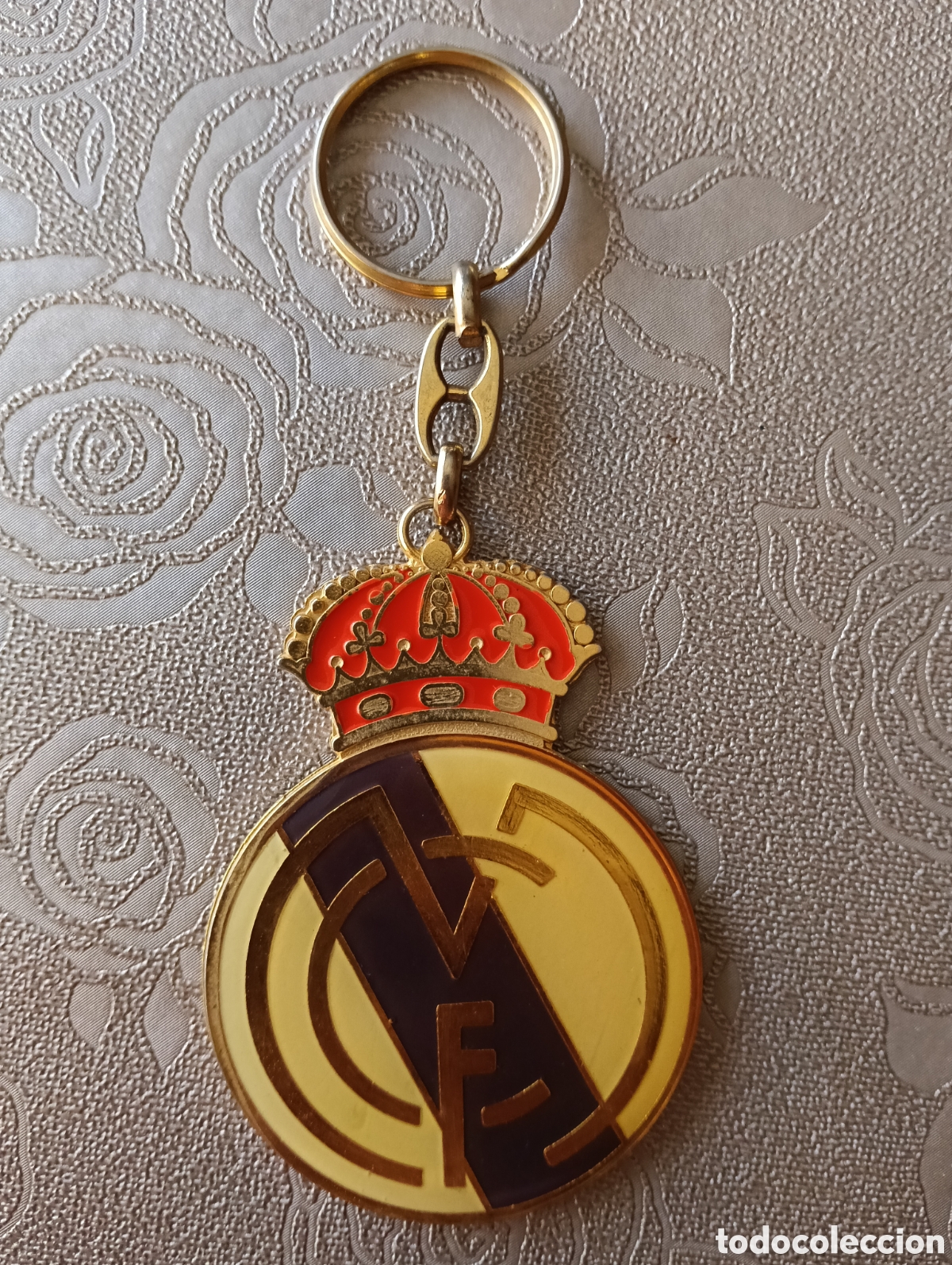 Collezionismo sportivo: Llavero antiguo Real Madrid