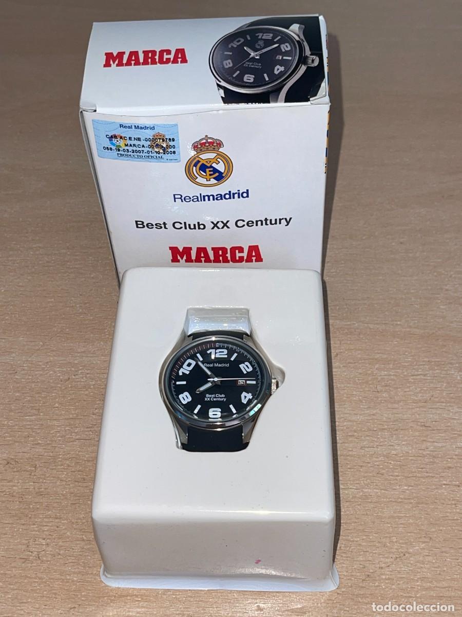 Coleccionismo deportivo: REAL MADRID Reloj Best Club XX Century Negro stainless steel water resistant Producto Oficial RM