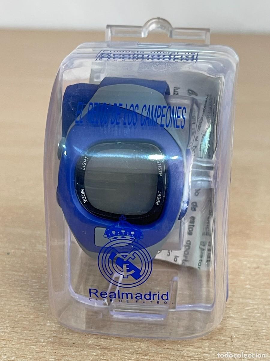 Coleccionismo deportivo: REAL MADRID El Reloj de los Campeones Producto Oficial Real Madrid Club de F&uacute;tbol RM digital marca