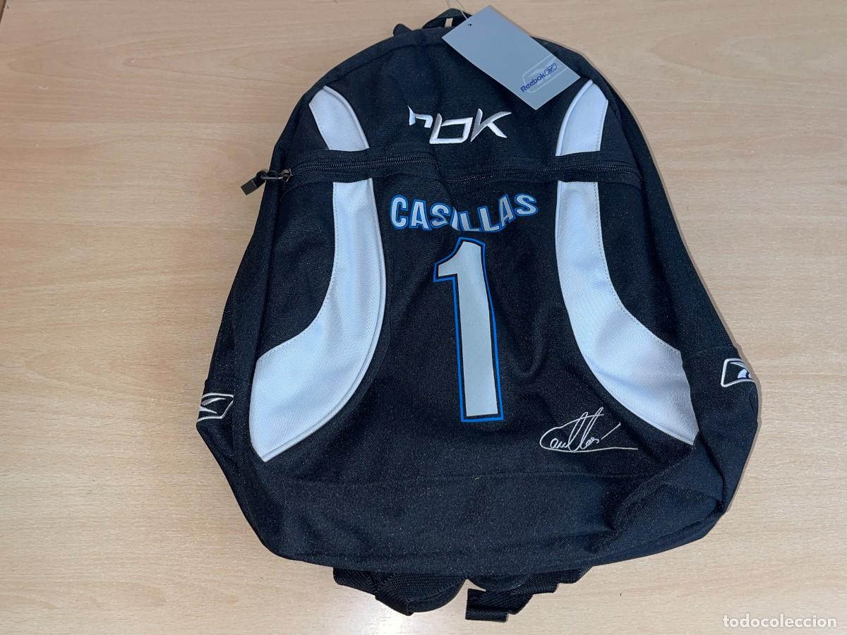 Coleccionismo deportivo: REAL MADRID Mochila Reebok Iker Casillas RM bolsa deporte backpack bernabeu courtois