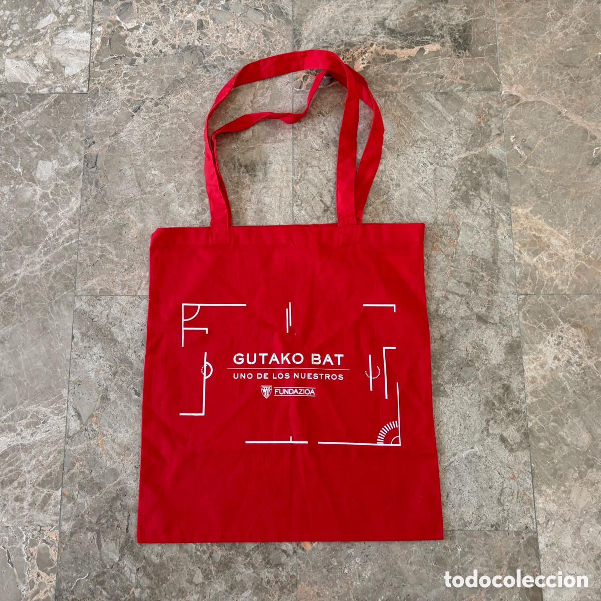 Coleccionismo deportivo: Tote Bag Athletic Club Bilbao Gutako Bat