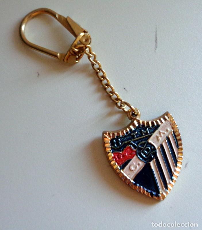 Sammelleidenschaft Sport: LLAVERO ANTIGUO F&Uacute;TBOL VINTAGE. CLUB DEPORTIVO M&Aacute;LAGA. EQUIPO DESAPARECIDO A&Ntilde;OS 80