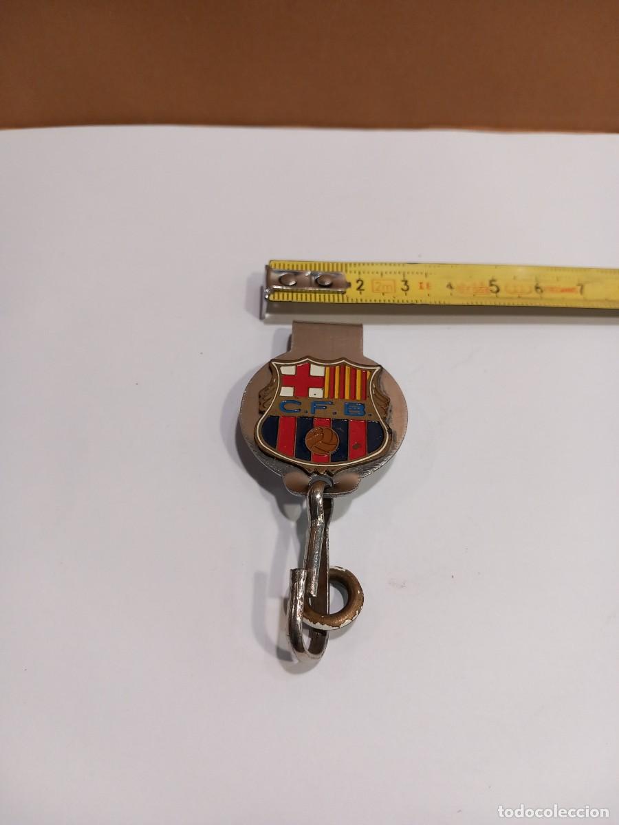 Sports collectibles: C.F.B. PINZA PORTA BILLETES CON SIGLAS ANTIGUAS DEL F.C. BARCELONA / COMPRA MIN&Iacute;MA 5 &euro;