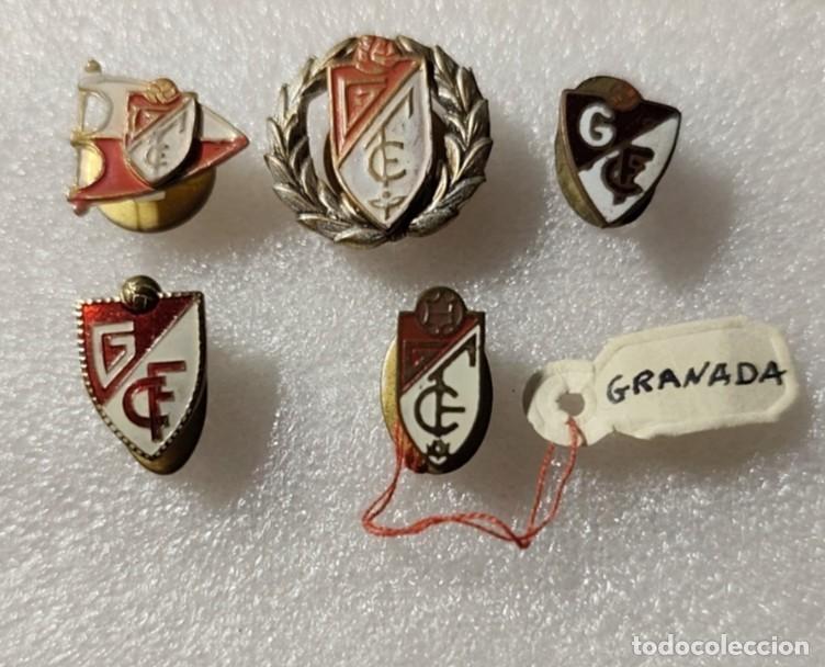 Collezionismo sportivo: LOTE INSIGNIA ANTIGUA OJAL ESCUDO FUTBOL GRANADA CF #63