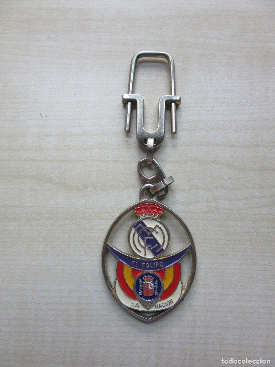 Sammelleidenschaft Sport: Llavero del Real Madrid Conmemorativo de la Uni&oacute;n de Espa&ntilde;a a la Uni&oacute;n Europea