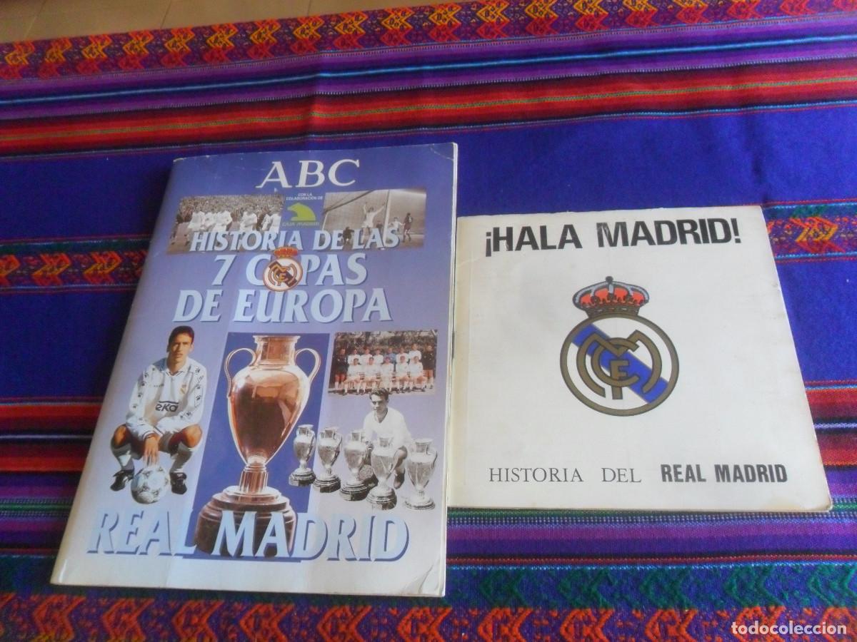Sammelleidenschaft Sport: DISCO SINGLE &iexcl;HALA MADRID! HISTORIA DEL REAL MADRID REGALO DE LAS 7 COPAS EUROPA INCOMPLETO ABC 1998