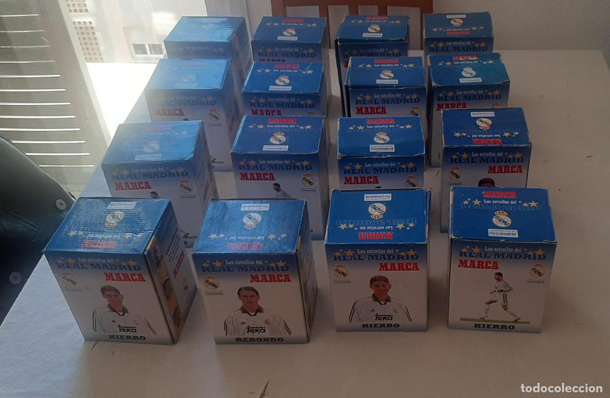Sports collectibles: LOTE DE 16 TAZAS DEL REAL MADRID.HIERRO Y REDONDO.
