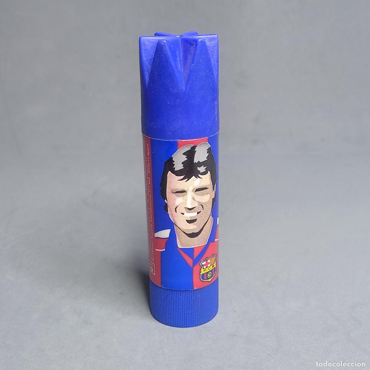 Sports collectibles: Antigua barra de pegamento Stick Instant, F&uacute;tbol Club Barcelona, FCB, HRISTO STOICHKOV, circa 1994