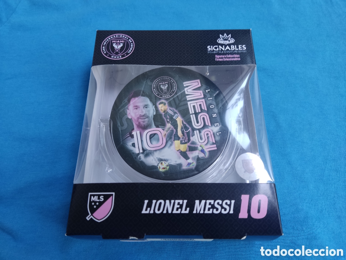 Sports collectibles: FIRMA DIGITAL FUTBOL SIGNABLES LIONEL MESSI 10 INTER MIAMI