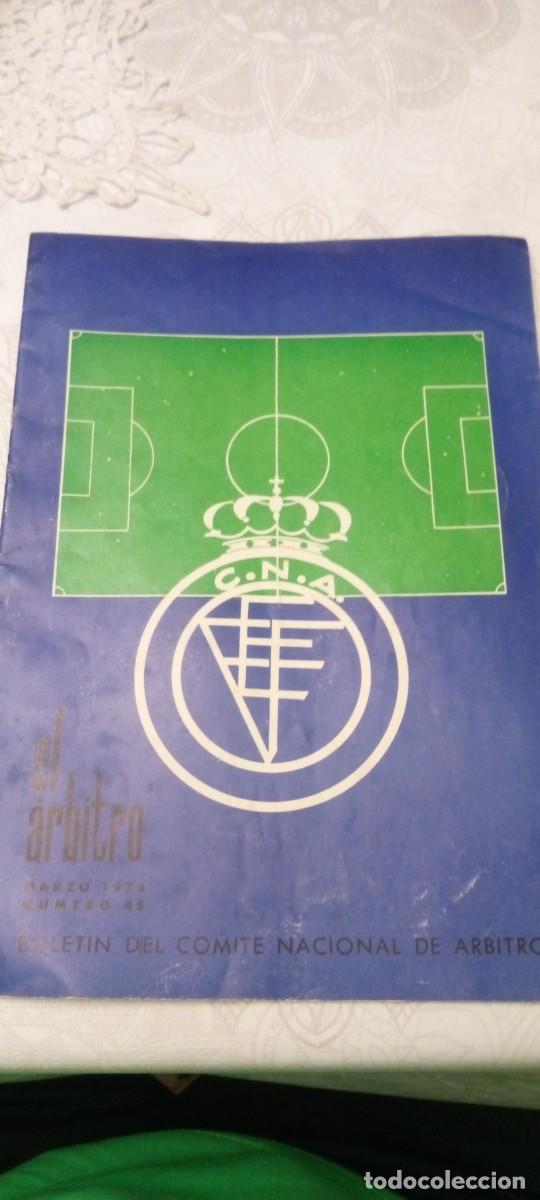 Collectionnisme sportif: Boletin al Arbitro n&ordm; 45