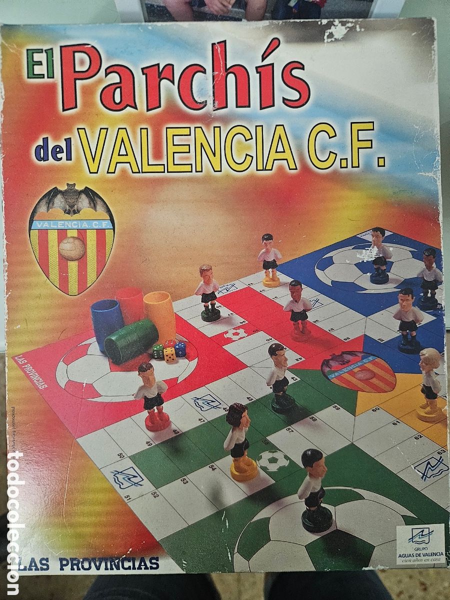 Collectionnisme sportif: Juego El Parch&iacute;s del Valencia C.F. - Las Provincias - Completo de Figuras (Mendieta, Ca&ntilde;izares, Care