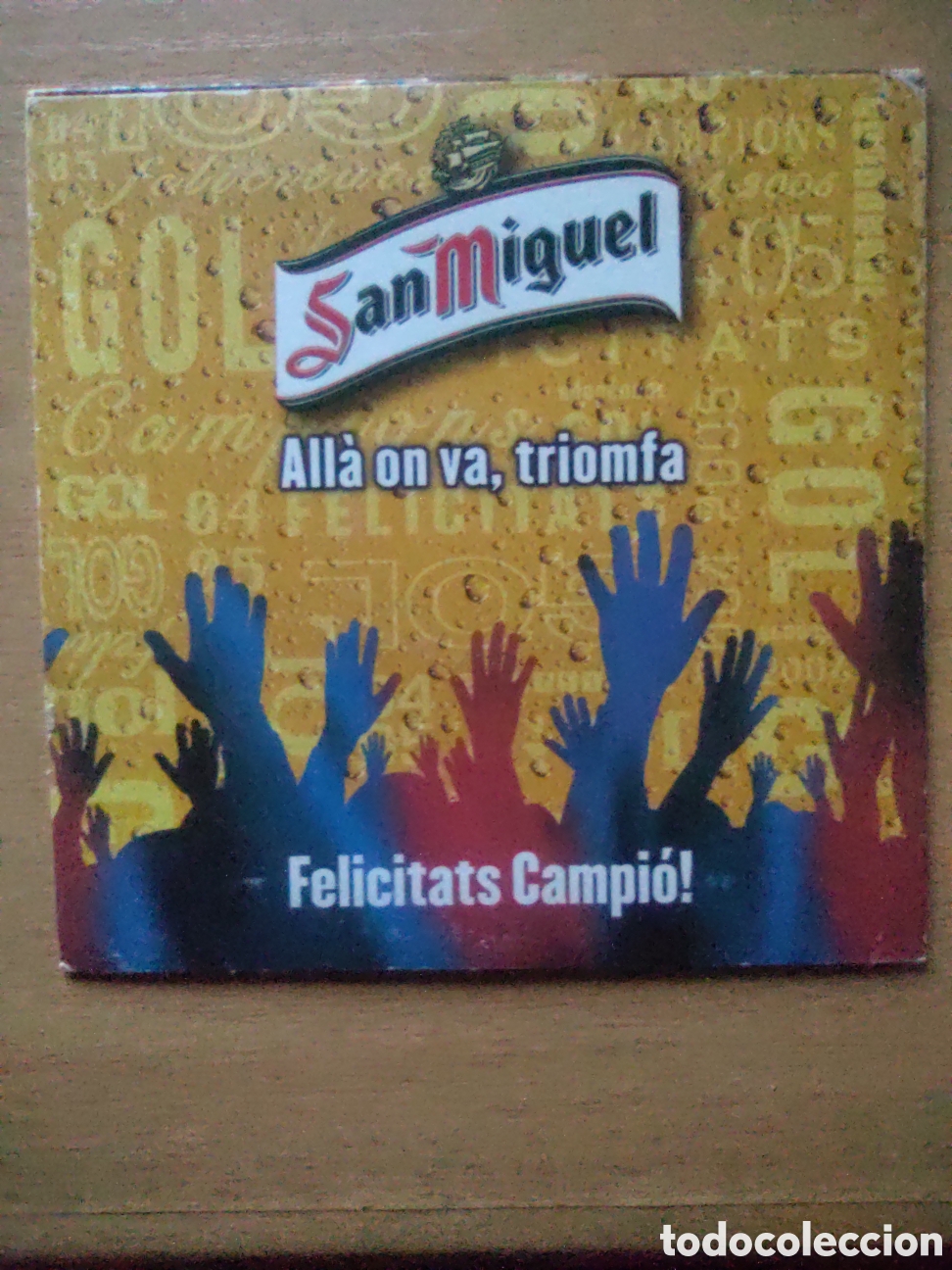 Coleccionismo deportivo: CD Recopilatorio Escolta Com Guanya El Campio - Foto 2