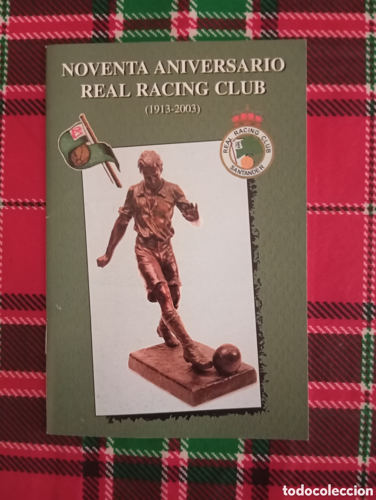 Coleccionismo deportivo: Noventa aniversario Real Racing Club