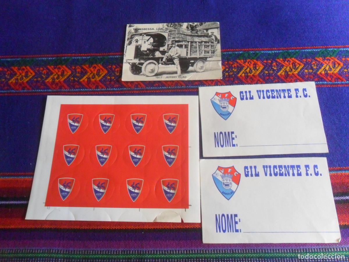 Sammelleidenschaft Sport: 14 PEGATINA GIL VICENTE FC PORTUGAL. REGALO CALENDARIO TRANBESSA LDA 1917 JEFFERY QUAD PORTO 1988