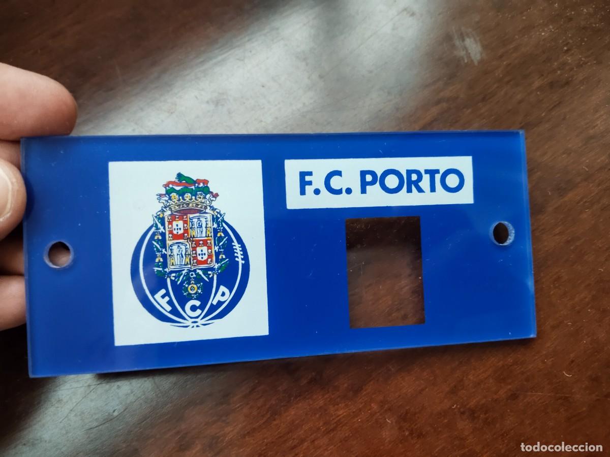 Sammelleidenschaft Sport: Plaquita Vintage del Porto, Oporto de Portugal, para foto, coche?