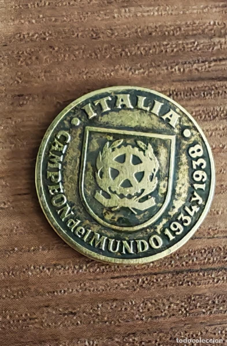 Coleccionismo deportivo: Moneda Mundial F&uacute;tbol Espa&ntilde;a 82 Italia Copa del Mundo RFEF.
