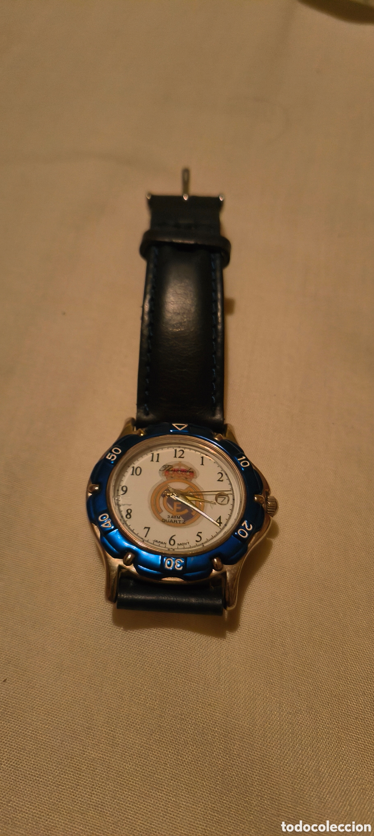 Coleccionismo deportivo: Reloj vintage real Madrid - Foto 2