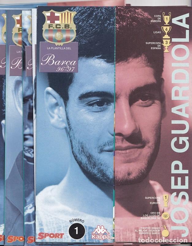 Sammelleidenschaft Sport: La plantilla del Bar&ccedil;a 96-97 F.C.B. - Sport - Kappa - Planeta d'Agostini - 20 N&uacute;meros