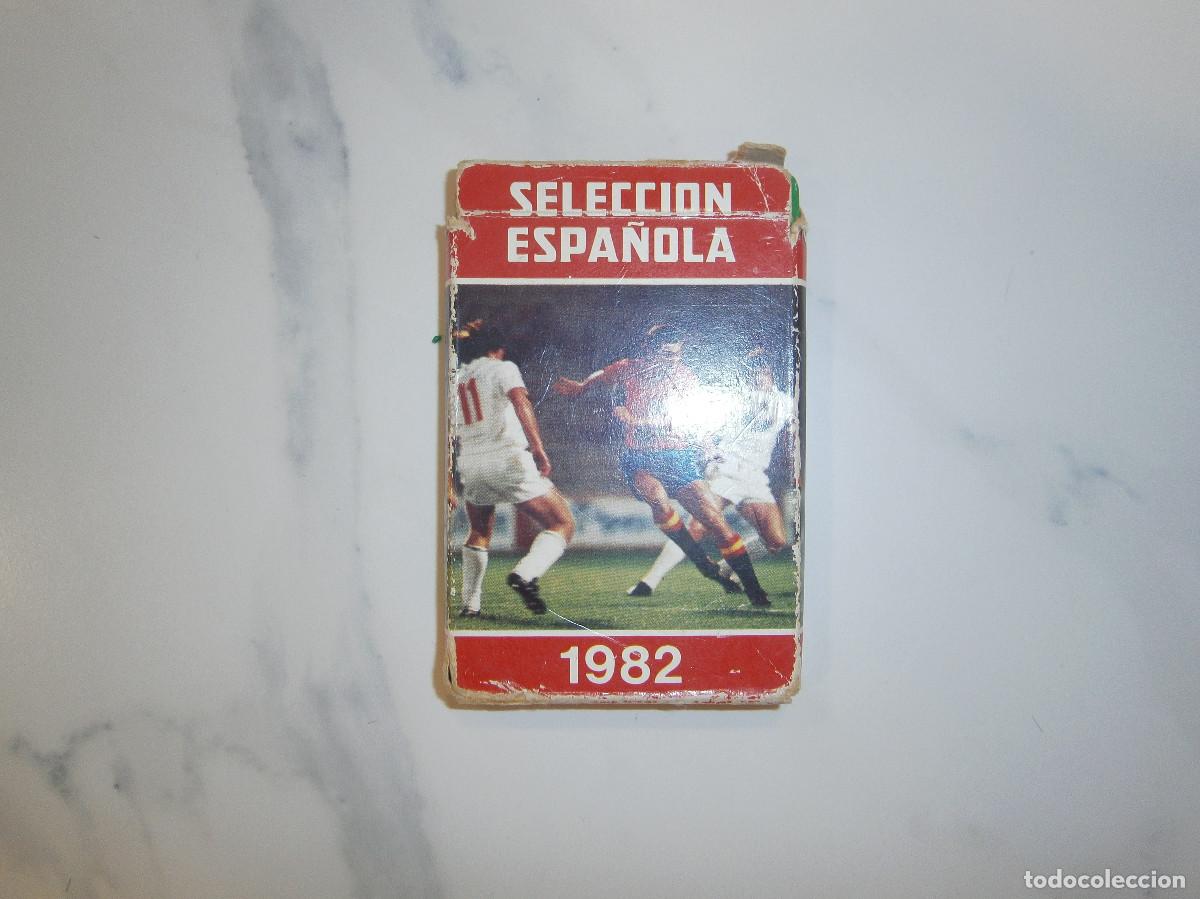 Coleccionismo deportivo: Baraja de cartas - Selecci&oacute;n espa&ntilde;ola 1982 - Heraclio Fournier