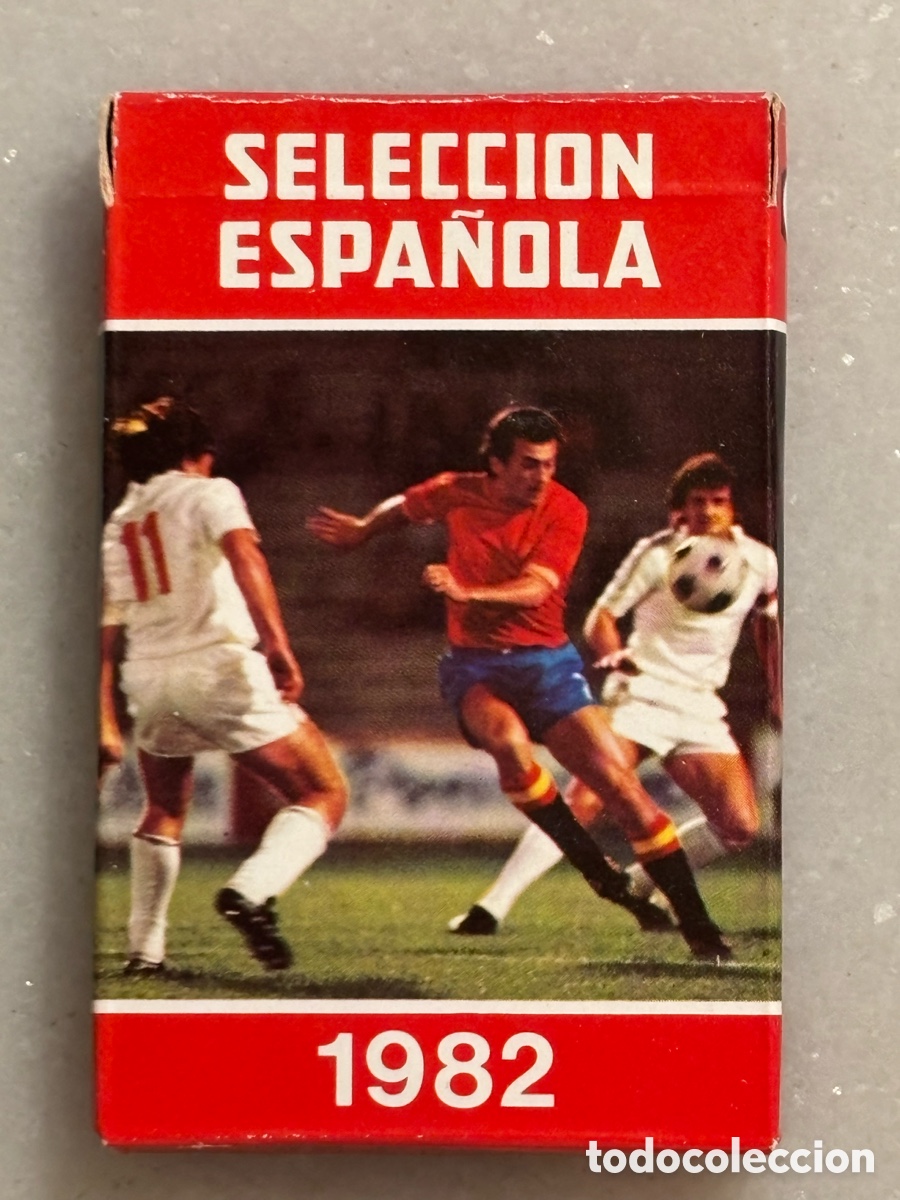 Sammelleidenschaft Sport: Baraja Fournier, selecci&oacute;n espa&ntilde;ola, 1982 nueva completa