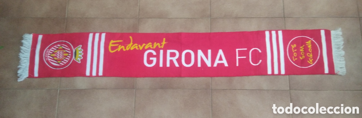 Coleccionismo deportivo: Bufanda Girona FC Endavant