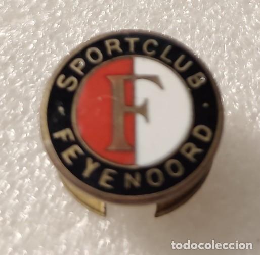 Sammelleidenschaft Sport: ANTIGUA INSIGNIA FUTBOL OJAL ESCUDO Sport Club Feyenoord Rotterdam #88