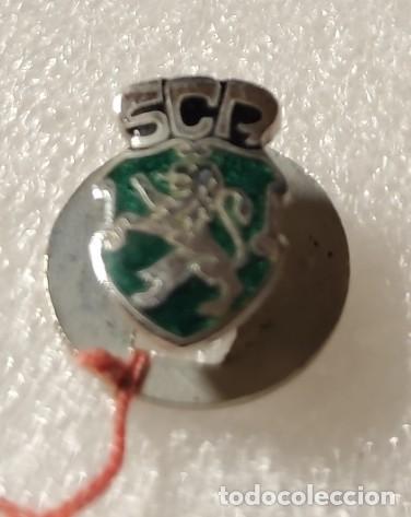 Sammelleidenschaft Sport: ANTIGUA INSIGNIA FUTBOL OJAL ESCUDO Sporting Clube de Portugal Lisboa #41