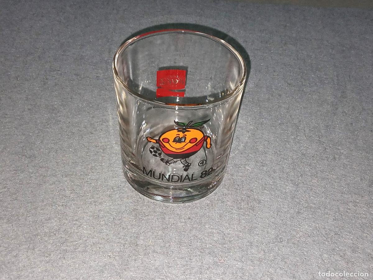 Sammelleidenschaft Sport: Mundial 82. Vaso Coca-Cola, Naranjito, modelo 4, 1982