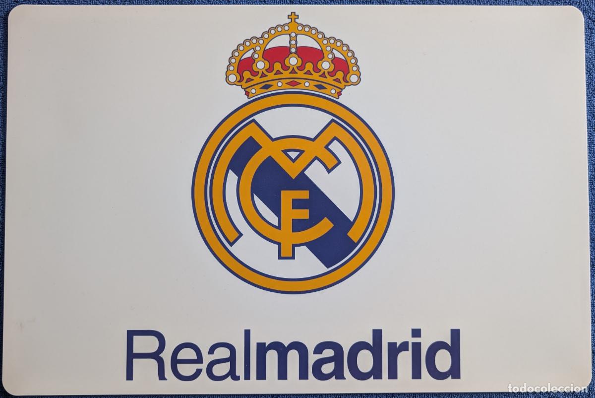 Sports collectibles: Mantel individual oficial del Real Madrid - Producto oficial - Marca (2002) &iexcl;Impecable!