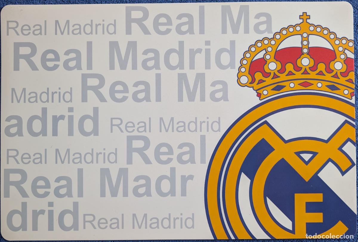 Colecionismo desportivo: Mantel individual oficial del Real Madrid - Producto oficial - Marca (2002) &iexcl;Impecable!