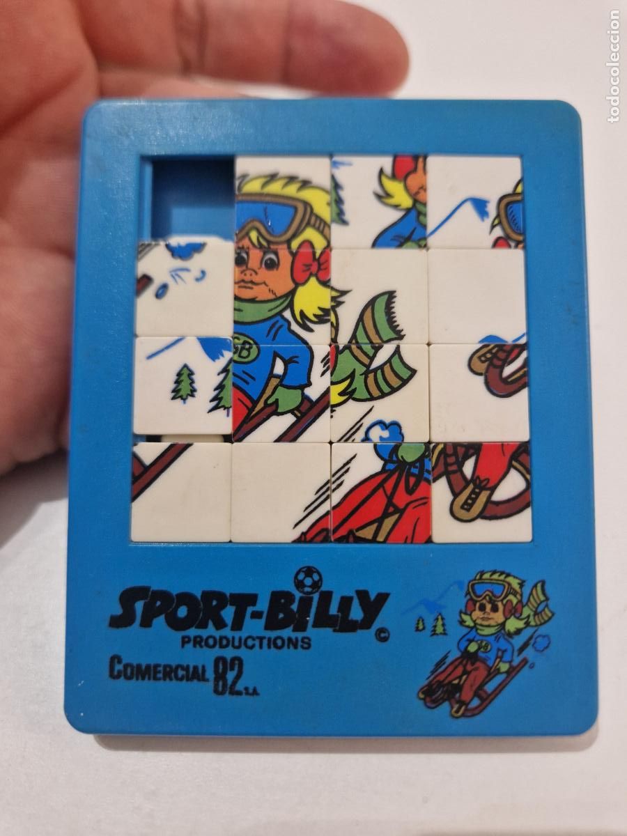 Coleccionismo deportivo: Puzzle Sport-Billy Mascota Copa Mundial F&uacute;tbol Espa&ntilde;a 82 Juguete Vintage 1982 rompecabeza juego
