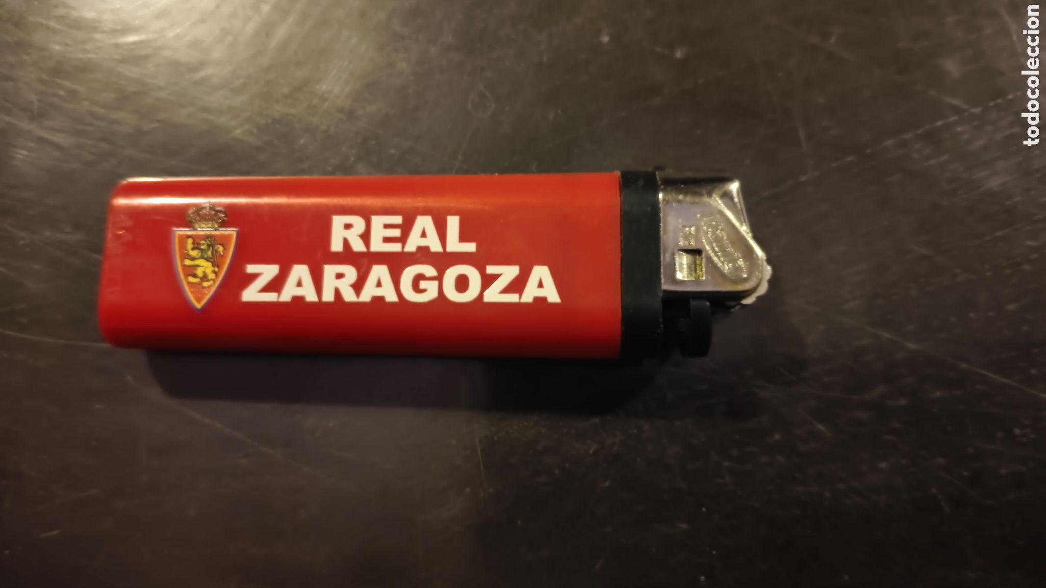 Coleccionismo deportivo: Mechero real Zaragoza futbol Arag&oacute;n