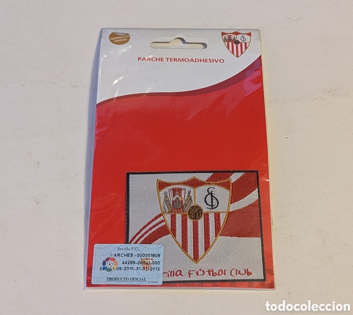 Coleccionismo deportivo: Parche Termoadhesivo sin abrir Sevilla Futbol Club