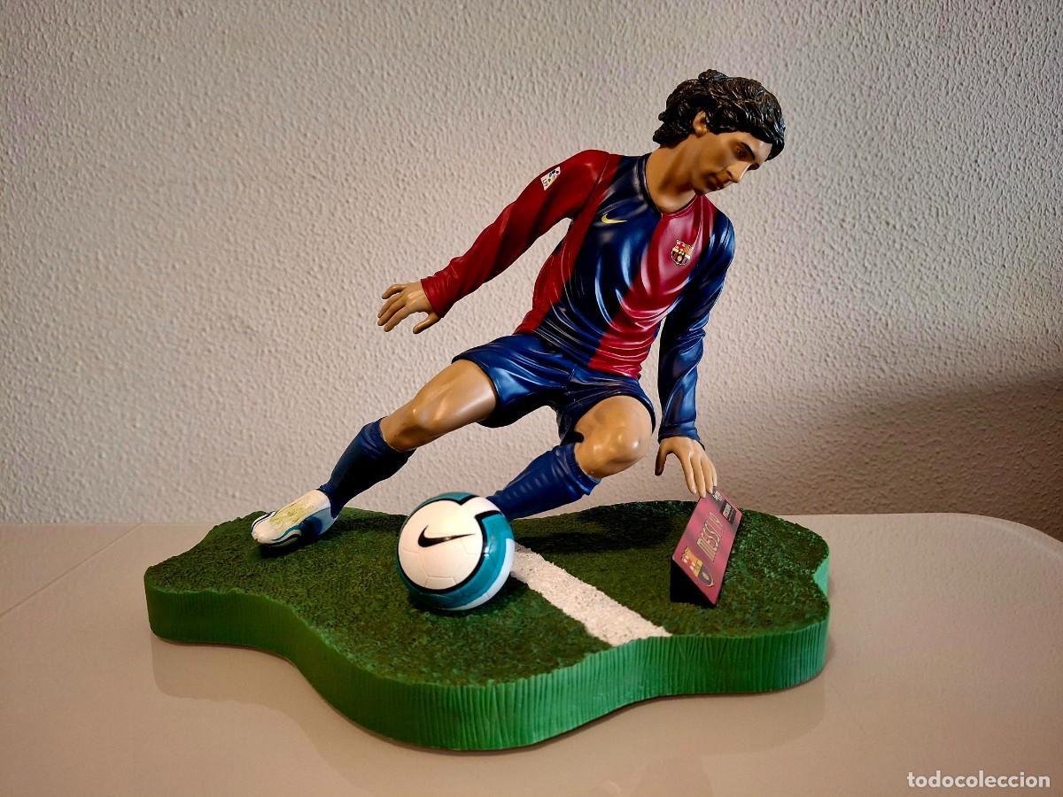 Coleccionismo deportivo: Excelente figura 30cm leo messi fc barcelona ft champs ftchamps argentina rookie