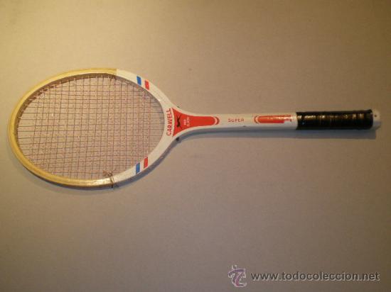 Coleccionismo deportivo: ANTIGUA RAQUETA DE MADERA - Foto 1