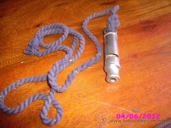 Collezionismo sportivo: PITO FERROCARRIL SILVATO ESTACION TREN DOBLE SONIDO 8 CM FIRMADO LA HUTTE