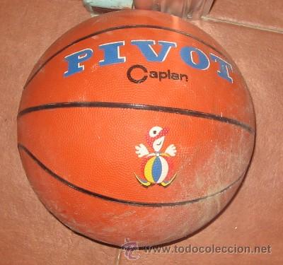 Coleccionismo deportivo: PELOTA DE BALONCESTO PIVOT CAPLAN - Foto 1
