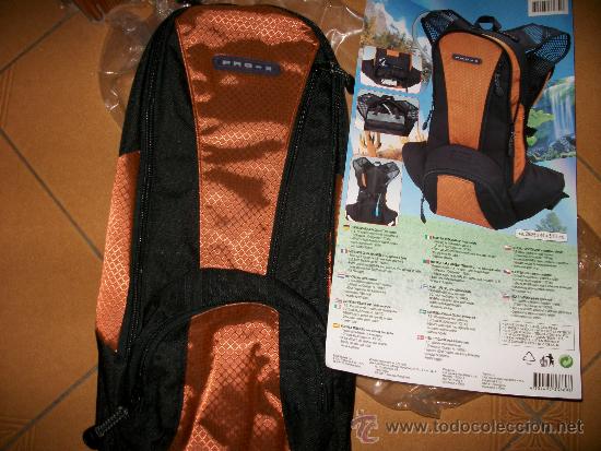 Collectionnisme sportif: mochila trekking con sistema para beber - 1,5 litros - dorso acolchado - bolsillo para movil - nuevo