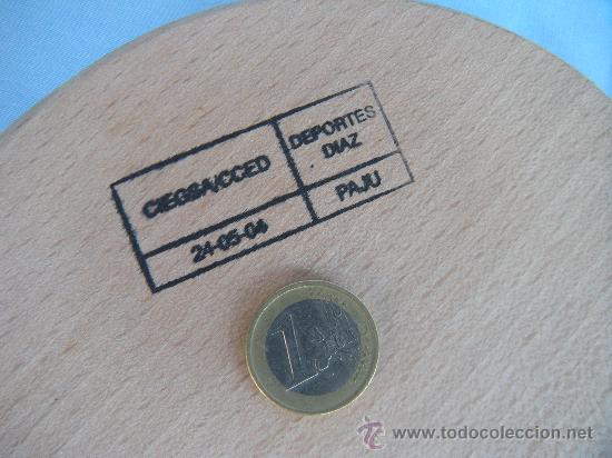 Coleccionismo deportivo: PALA DE FRONT&Oacute;N EN MADERA. LOTE DE 2 - Foto 2