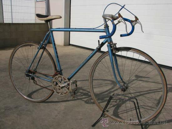 necessary pale invade antigua bicicleta de carretera color azul de la - Compra venta en  todocoleccion