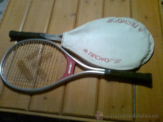Collectionnisme sportif: JUEGO RAQUETAS TENIX, MARCA TECNO PRO CON FUNDAS